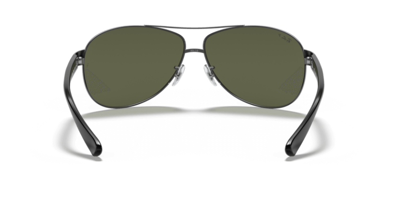 Muške sunčane naočale RAY BAN RB3386 004 9A: gun metal okvir, zelena  stakla