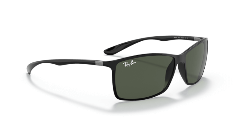 Muške sunčane naočale RAY BAN LITEFORCE RB4179 601 71: crni okvir, zelena  stakla