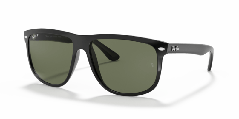 Muške sunčane naočale RAY BAN BOYFRIEND RB4147 601 58: crni okvir, zelena  stakla