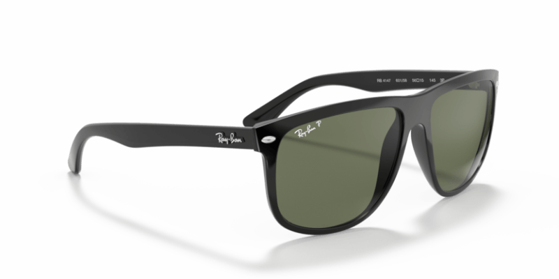 Muške sunčane naočale RAY BAN BOYFRIEND RB4147 601 58: crni okvir, zelena  stakla