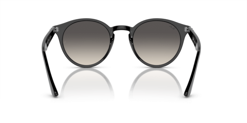 Unisex sunčane naočale RAY BAN RB2180 601 11: crni okvir, siva gradual  stakla