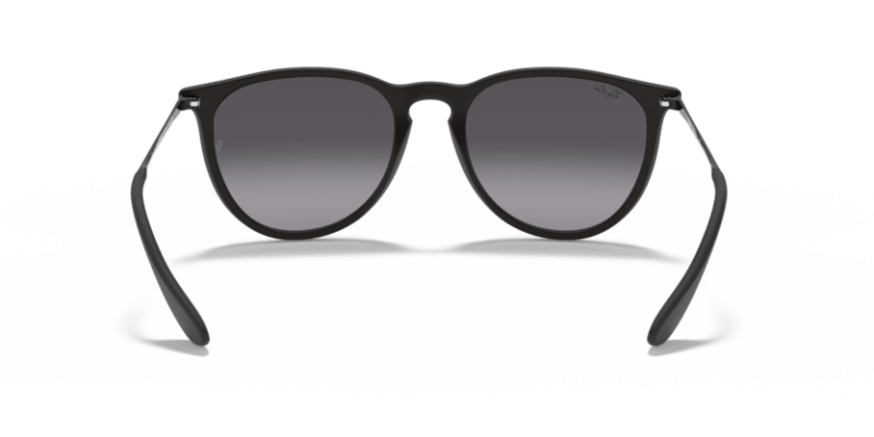 Unisex sunčane naočale RAY BAN ERIKA RB4171: crni okvir, siva gradual  stakla