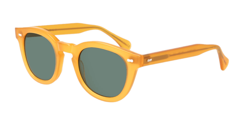 Unisex sunčane naočale TBD EYEWEAR DONEGAL: transparentni okvir, zelena  stakla