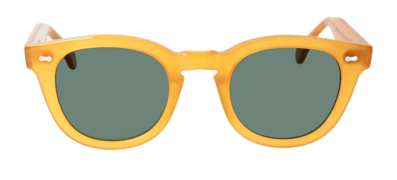 Unisex sunčane naočale TBD EYEWEAR DONEGAL: transparentni okvir, zelena  stakla